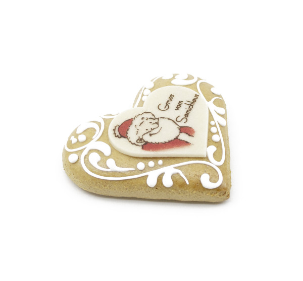 Lebkuchen Herz gross garniert