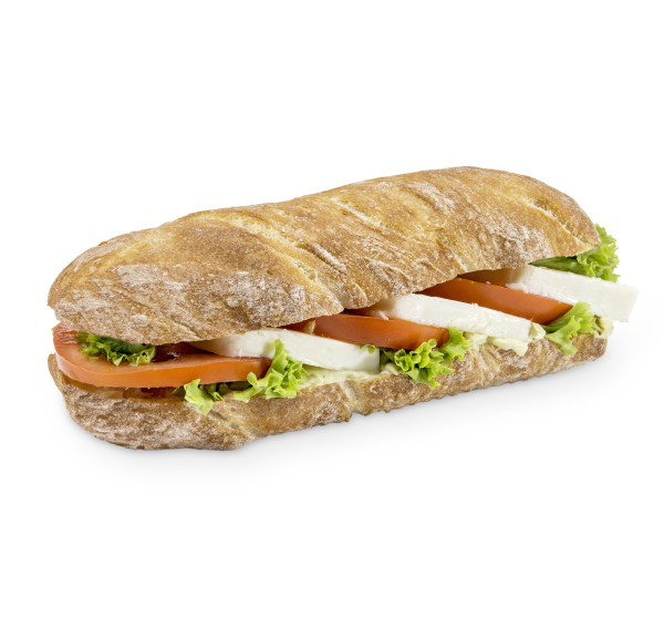 Sandwiches Tomaten - Mozzarella
