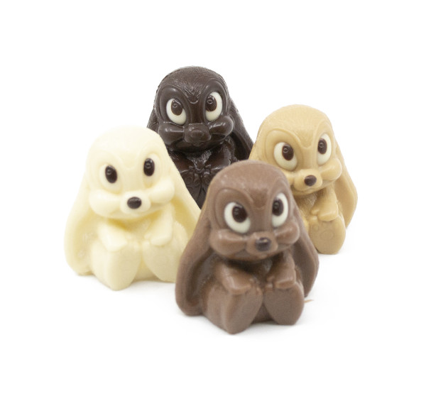 Lampi Häsli weiss (gefüllt)