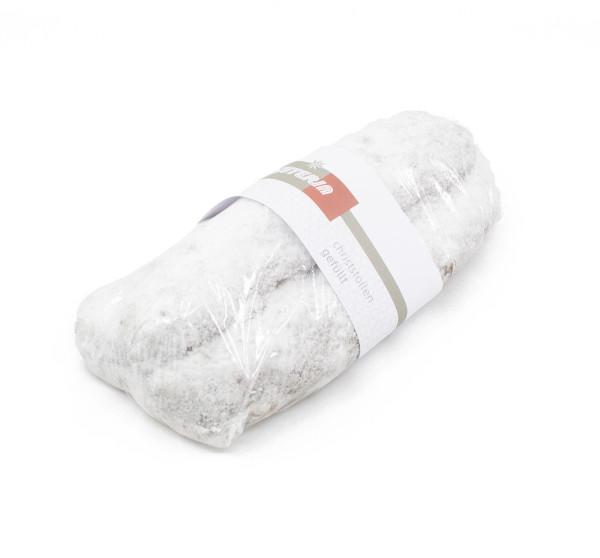 Christstollen gefüllt